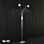 Wofi ALI 840: Sleek German Floor Lamp 3D model small image 1