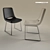Elegant WALTZ 2 Chair 3D model small image 1