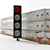 Race Track Barrier & Traffic Lights 3D model small image 2