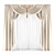 Classic Elegance: Curtains for Timeless Charm 3D model small image 1
