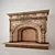 Timeless Elegance: Classic Fireplace 3D model small image 1