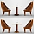 Stylish Sit-Out Set 3D model small image 1