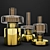 ArtDeco Vases: Elegance in Bloom 3D model small image 1