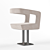 Sleek Modern Chair 3D model small image 2