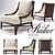 Elegant Nob Hill Lounge Chair 3D model small image 1