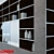 Longhi Ianus Modular Shelving 3D model small image 2