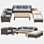 RH MALIBU Collection: Stylish & Comfortable Furniture 3D model small image 7