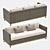 RH MALIBU Collection: Stylish & Comfortable Furniture 3D model small image 8