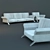 Comfort Collection: Spacious Sofas & Stylish Armchairs 3D model small image 1