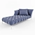 Elevate Your Comfort: Autografo Chaise Lounge 3D model small image 1