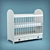 Gunat Cots: Stylish and Practical Bed from Ikea 3D model small image 1