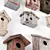 Rustic Birdhouse Set 3D model small image 2