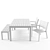 Stylish Outdoor Dining Set 3D model small image 3