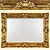 Title: Luxury Baroque Gold Mirror 3D model small image 1