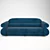 Elegant Nadir Sofa by Divanissimi 3D model small image 2