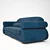 Elegant Nadir Sofa by Divanissimi 3D model small image 3