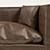 Modern Convertible Sofa, Stylish & Comfortable 3D model small image 3