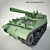 M40 "Long Tom" Self-Propelled Artillery 3D model small image 1