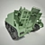 M40 "Long Tom" Self-Propelled Artillery 3D model small image 2