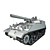 M40 "Long Tom" Self-Propelled Artillery 3D model small image 3