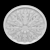 Classic Ceiling Rosette 3D model small image 1