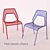 Parametric Mesh Chairs: Stylish and Versatile Seating Solution. 3D model small image 1