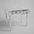 Sleek Modern Table Console 3D model small image 3