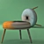 Cosy Woolen Footstool 3D model small image 3