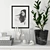 Modern Monochrome Decor Set 3D model small image 1