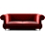 Elegant Chesterfield Sofa 3D model small image 2