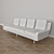 Modern Milo Baughman Coggin Thayer Sofa 3D model small image 2