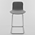 Modern and Chic Barstool 3D model small image 3