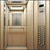 Modern Oak-White Elevator OTIS NEVA 3D model small image 1