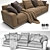 Luis Sofa by B&B Italia - Modern Elegance 3D model small image 3