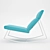 Modern Rocking Armchair - GT Rocker 3D model small image 3