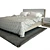 Largo Bed: Stylish and Spacious 3D model small image 2