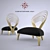 Luxurious Christopher Guy Arpa Chair 3D model small image 1
