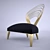 Luxurious Christopher Guy Arpa Chair 3D model small image 2