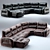 Luxury Sofa Set 3D model small image 1