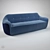 Arbel-designed Ovvo Sofa: Sleek & Stylish 3D model small image 1