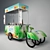 Mobile Kiosk: Convenience on Wheels 3D model small image 2