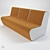 Modern M2 Sofas and Armchair Set 3D model small image 1