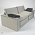 Arbel-designed Loux Sofa 3D model small image 1