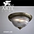 Elegant AB Ceiling Light 3D model small image 1