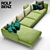 Title: MODULAR SOFA | ROLF BENZ SCALA 3D model small image 2