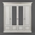 Classic Rosemary Wardrobe 3D model small image 1