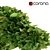 Elegant Greyhound Topiary 3D model small image 3