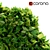 Tiger Topiary: Striking Garden Decor 3D model small image 3