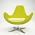 Sleek Calligaris Lounge Chair 3D model small image 1