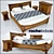 Elegant Trianon Bedroom Set 3D model small image 1